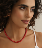 Coral Necklace natural  Beads